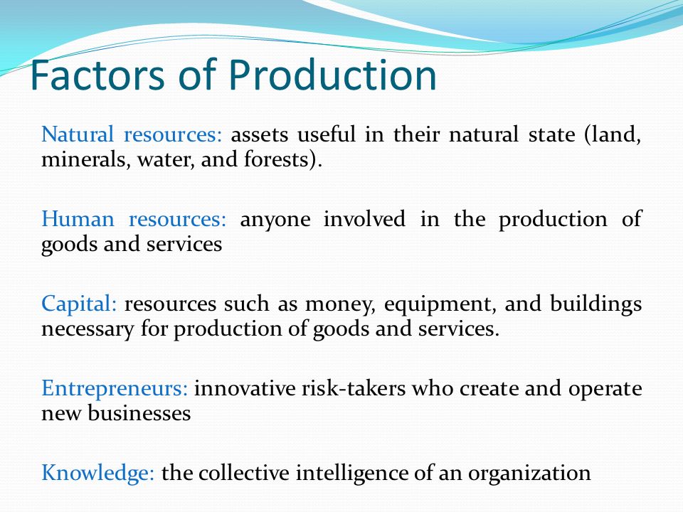 The major factors that control the natural resources in canada